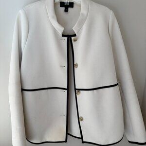 J CREW Blazer with Black Piping